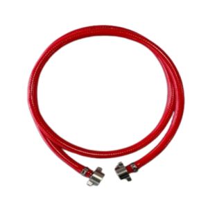 CO₂ hogedruk slangen – Gewapend 8 × 14 mm | 2 x 5/8” Vleugelmoer