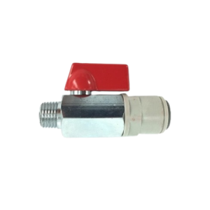 Perle CO₂ mini kogelkraan - vernikkeld messing | 1/4" → 5/16", 3/8"