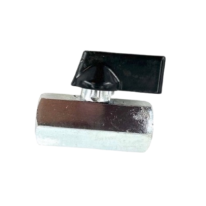 Alternative view of Perle CO₂ mini kogelkraan - vernikkeld messing | 1/4” / 3/8” Flare / 3/4”