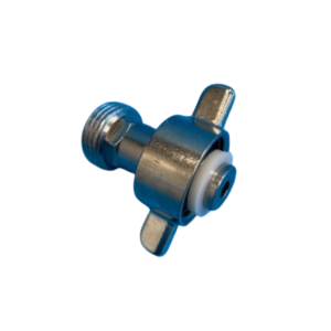 Messing Vernikkeld Koppelstuk – van 3/4" naar 5/8"