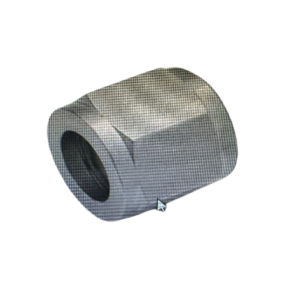 Messing Vernikkelde Zeskantmoer – 3/8" (⌀ 10,8 mm)