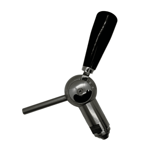 Free-Flow Biertapkraan – M27 × 1,5 Flare (Lang)
