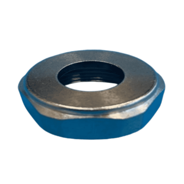 Messing Vernikkelde Zeskantmoer – 3/4" (⌀ 17,7 mm)