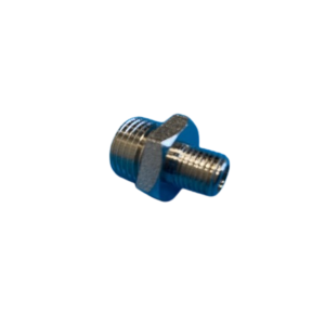 Messing Vernikkelde Nippel – G 1/4" naar G 5/8"