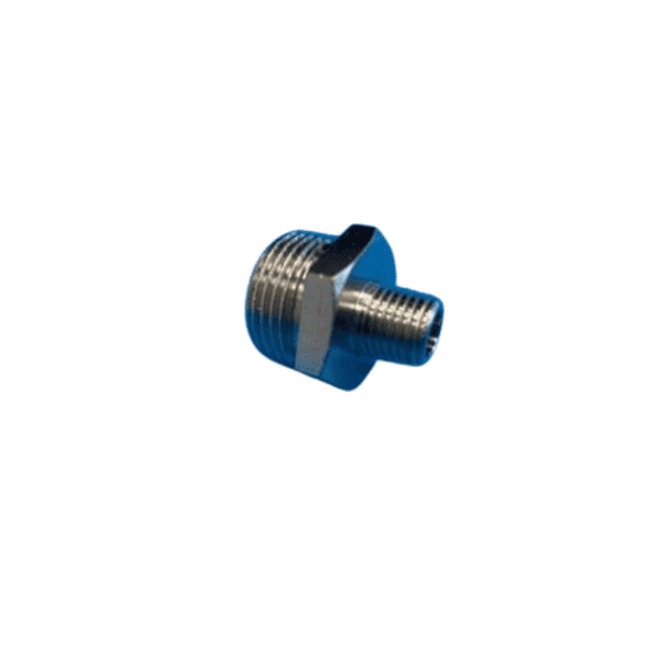 Messing Vernikkelde Nippel – G 1/4" naar G 3/4"