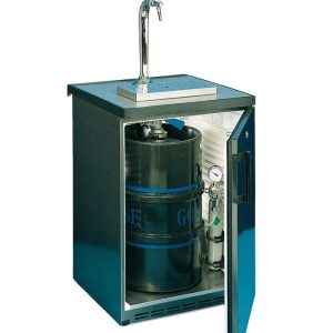 Biertap Koelkast Compleet – Perle FK-1800 (1 of 2 Tapkranen, Antraciet)