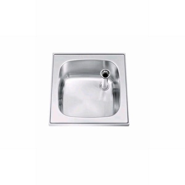 RVS Spoelbak 50×50 cm – Franke ST-SB-50 (25 cm diep)