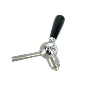 Free-Flow Biertapkraan – Uitloop 8 mm – M27 x 1,5 Flare (Kort)