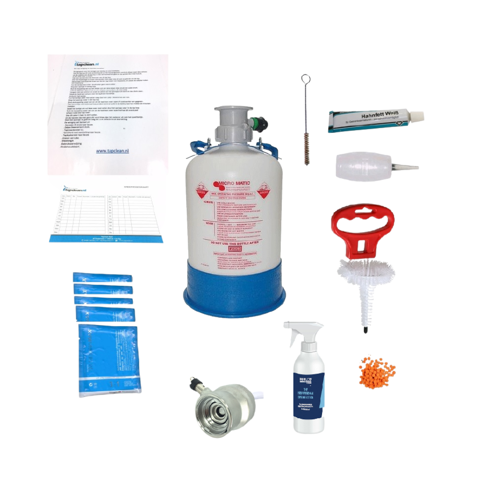 Reinigingsset Compleet – 5L Schuif Korf Shanky