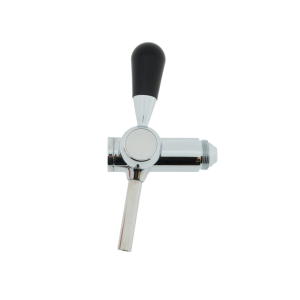 Perle Lawsun Free-Flow Biertapkraan – M27 × 1,5 Flare Kort | Rechte Handgreep | 8 mm Uitloop | RVS 304