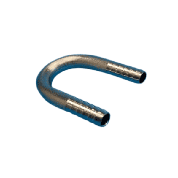 RVS U-Bocht Slang Koppeling – PERLE (diverse diameters)