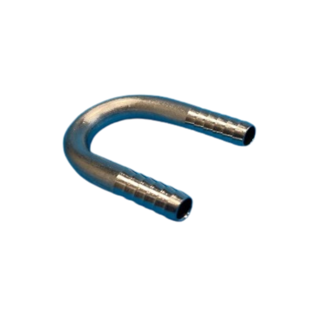 RVS U-Bocht Slang Koppeling – PERLE (diverse diameters)