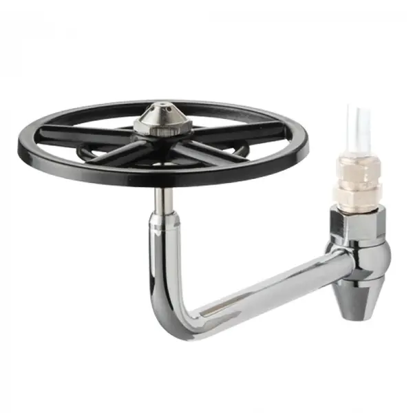 Glazenspoeler Parisiene – Black ABS Cleaning Head