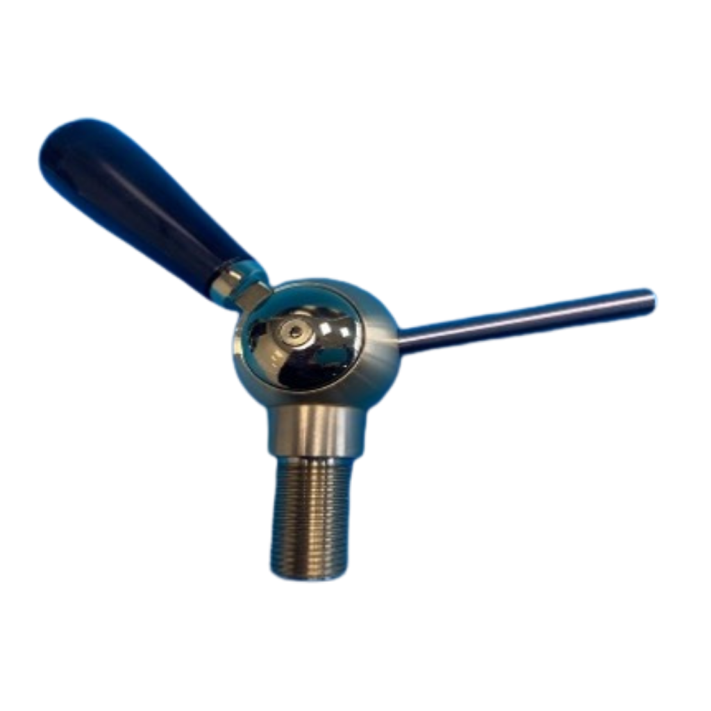 Flow Free-Flow Biertapkraan – 5/8″ BSP John Guest 5/16 – Draadlengte 12 mm & 35 mm