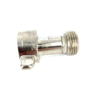 Verloopstuk Messing Vernikkeld 3/4″ → 5/8″ – incl. Afdichtring
